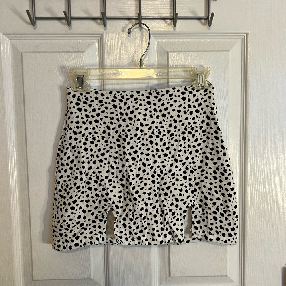 Kendal & kylie leopard print skirt